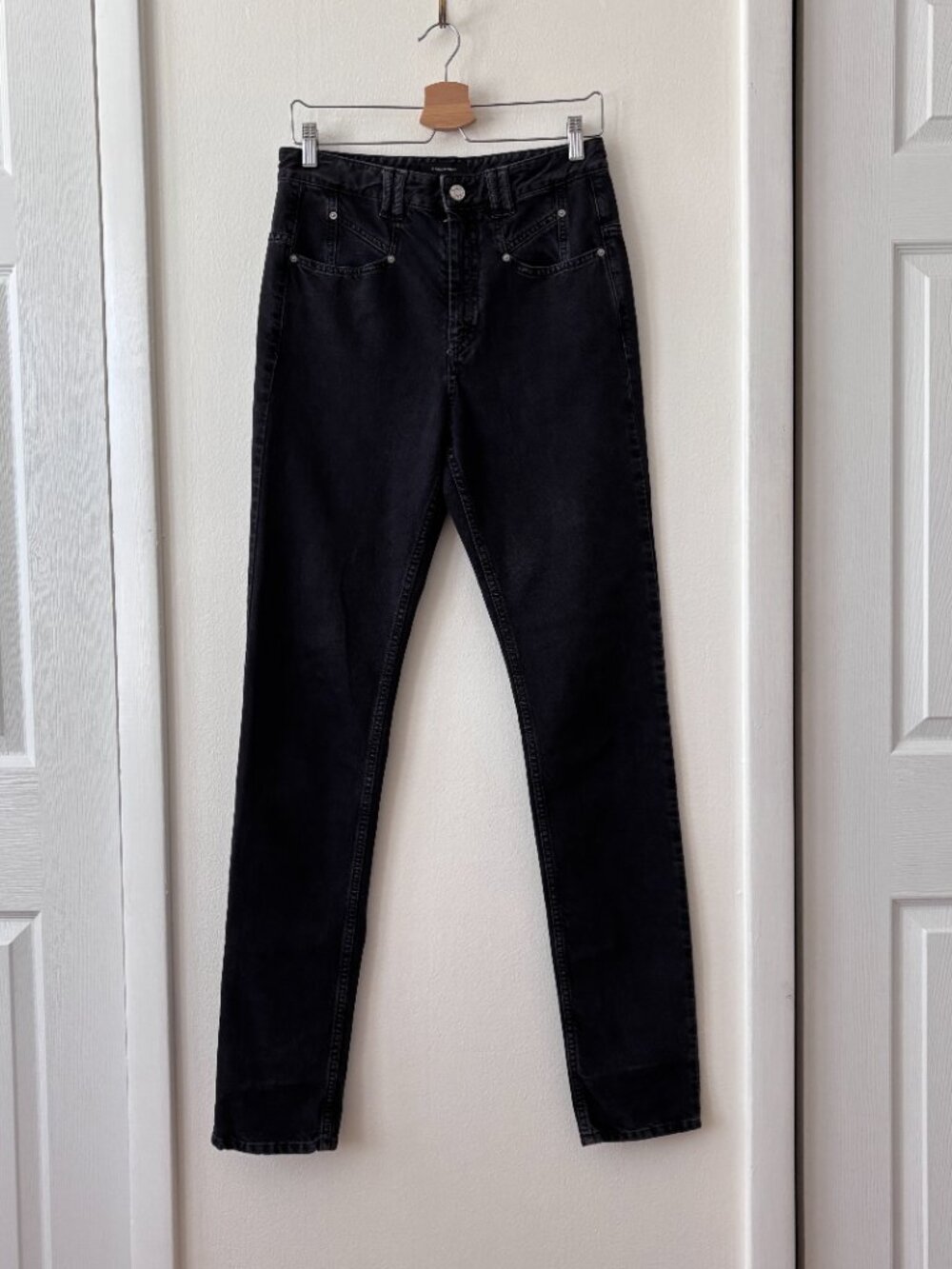 Isabel Marant Black Nominic Jeans - Picture 4 of 10